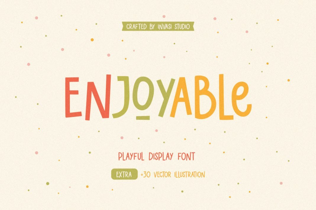 Enjoyable Playful Font