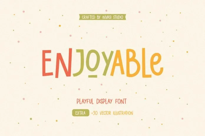 Enjoyable Playful Font