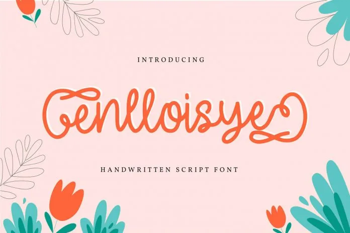 Enlloisye Handwritten Script Font