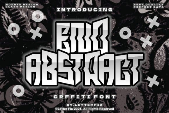 Eno Abstract Font