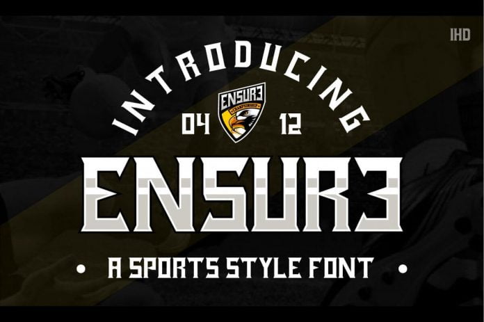 Ensure font