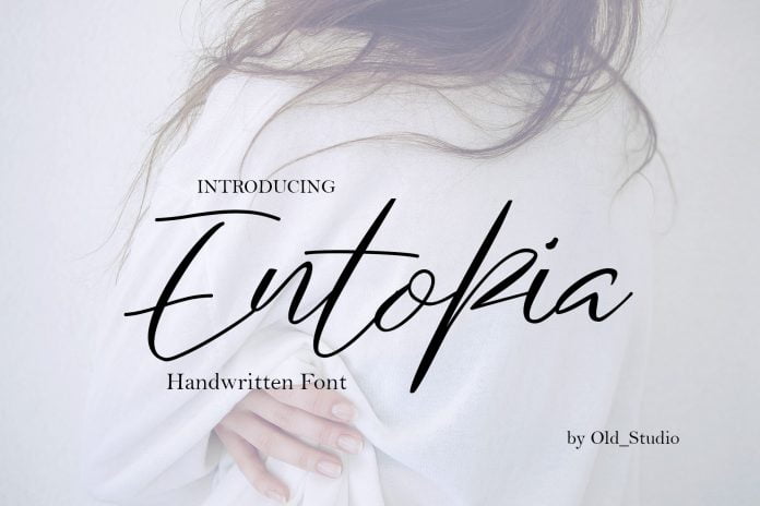 Entopia Script Font