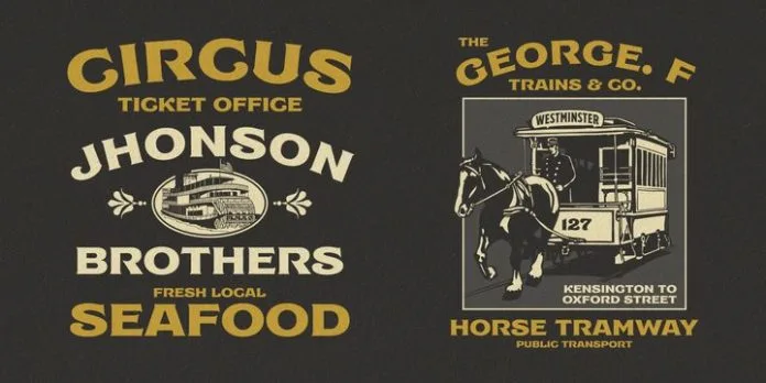 Ephemera Nickson -Two Font