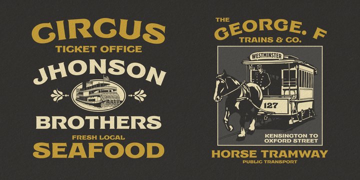 Ephemera Nickson -Two Font