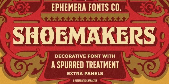Ephemera Shoemakers Font