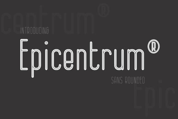 Epicentrum Font