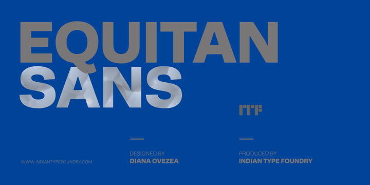 Equitan Sans Font