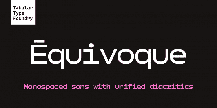 Équivoque Font