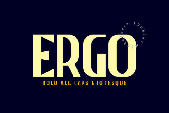 Ergo Font