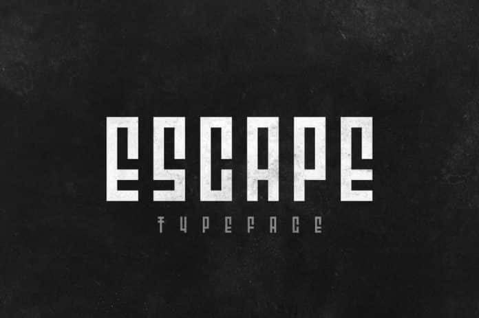 Escape Typeface Font
