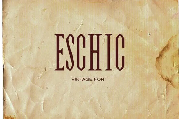Eschic Font