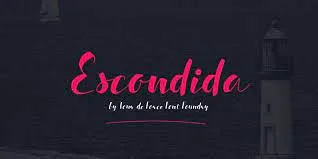 Escondida Font