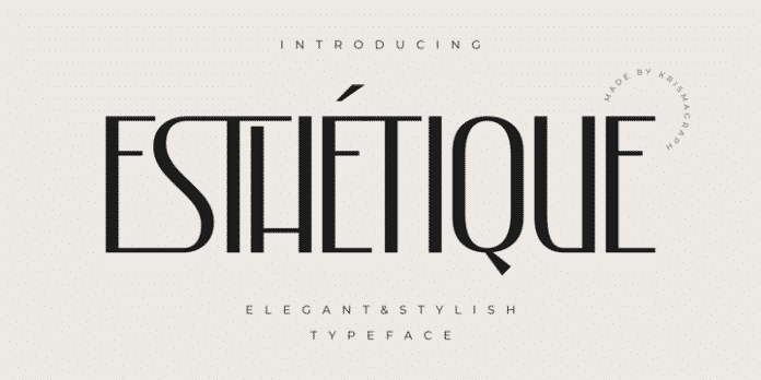 Eshetique Font