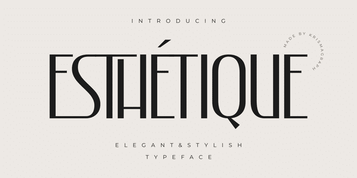 Eshetique Font