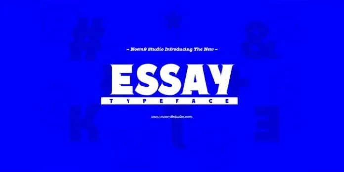 Essay Font
