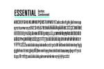 Essential Gothic Condensed Font