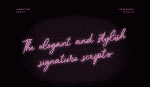 Essperanza Stylish Signature Script Font