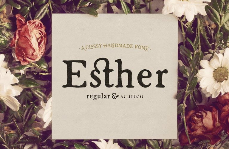 Esther Handmade Font Free Download