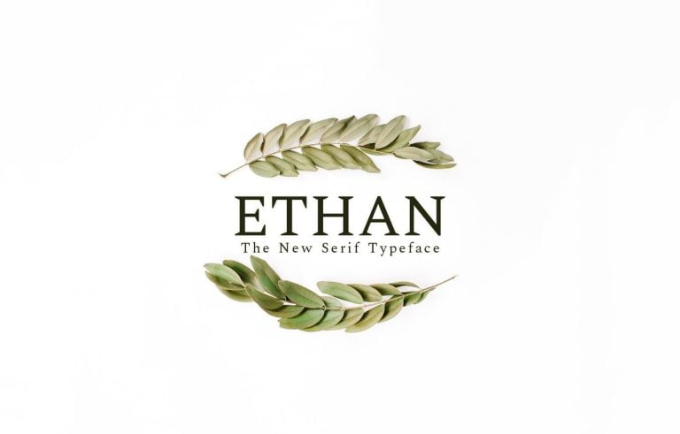 Ethan Serif Font Family Font Free Download