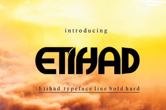 Etihad Font