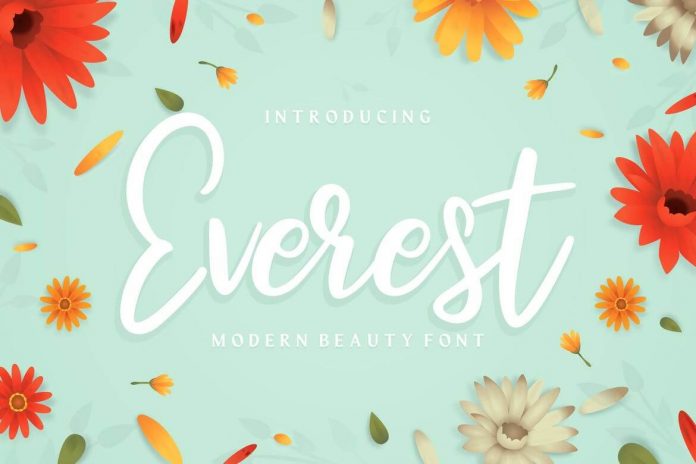 Everest Modern Beauty Font