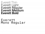 Everett Font Family