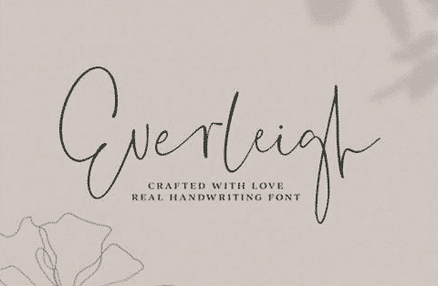 Everleigh Script Font