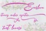 Everlove Font