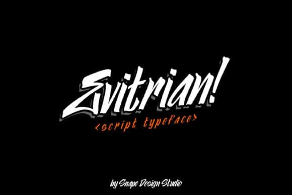 Evitrian Font