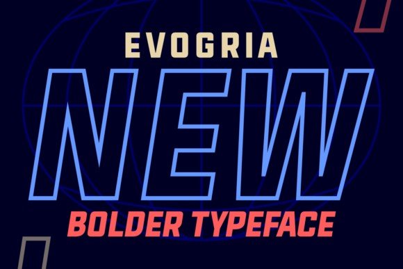 Evogria New Font