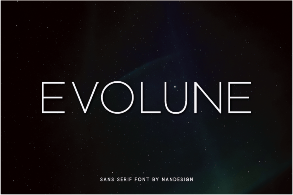 Evolune Font