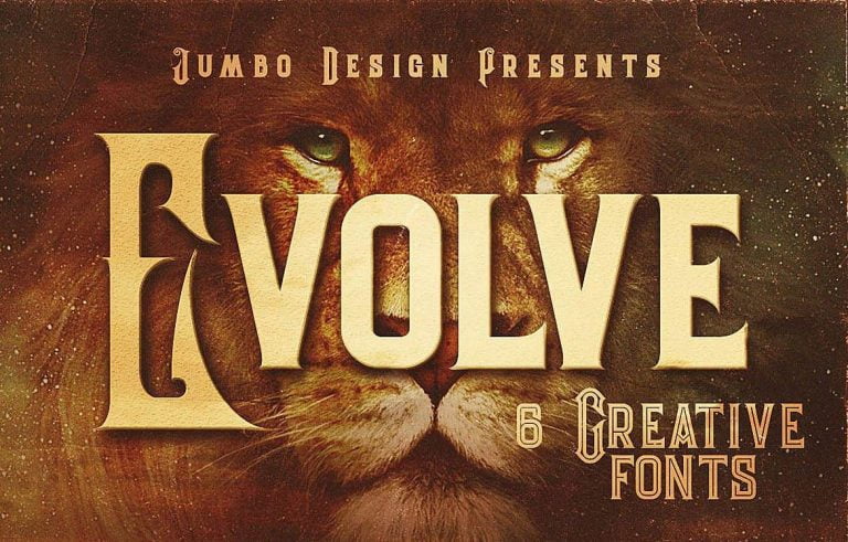 Evolve – Vintage Style Font Free Download