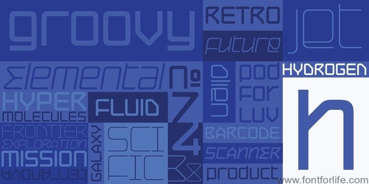 Hydrogen Font