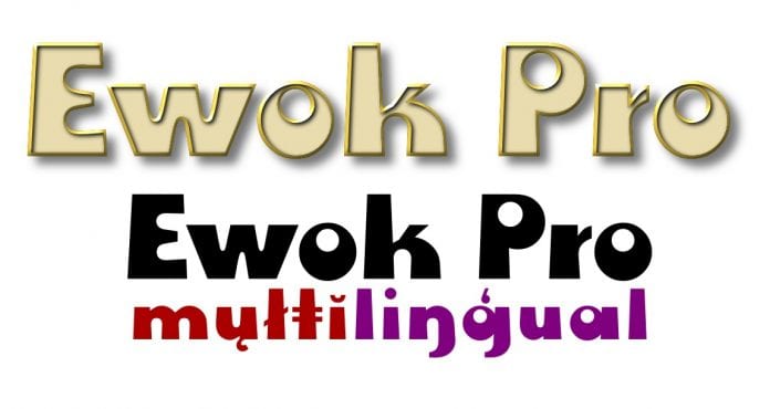 Ewok Pro Font