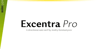 Excentra Pro Font