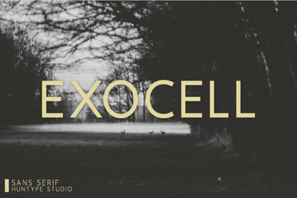 Exocell Font