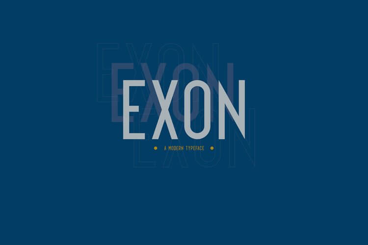 Exon Font