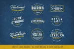 Explorers Logo & Font Collection