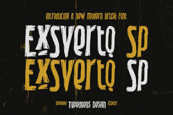 Exsverto Sp Font