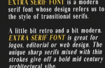 Extra Font