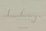 Extraordinary U Font