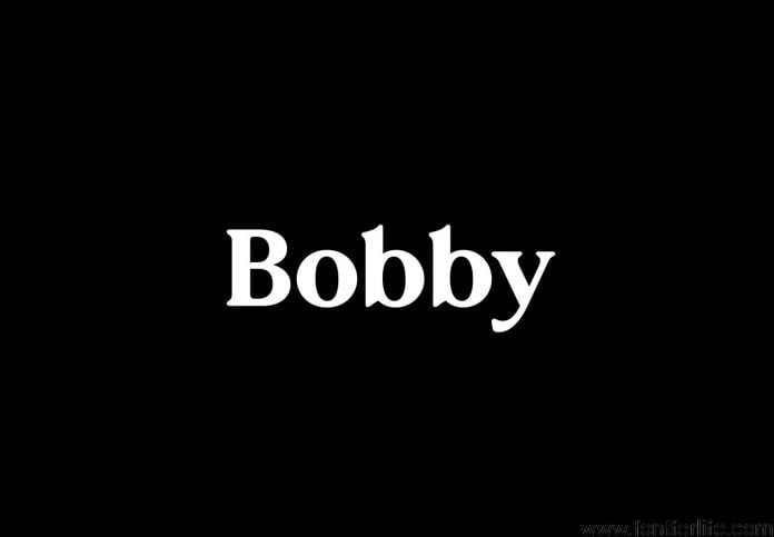 F37 Bobby Font