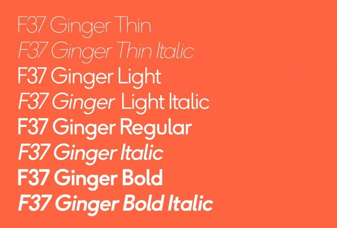 F37 Ginger Font