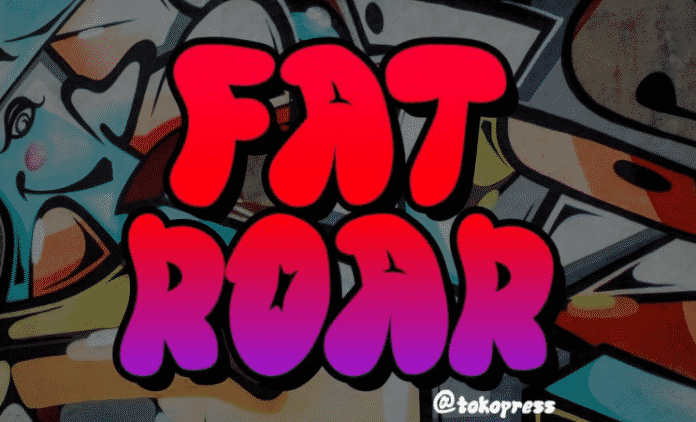 FAT ROAR- Cartoon Graffiti font