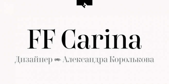 FF Carina Font Family Font