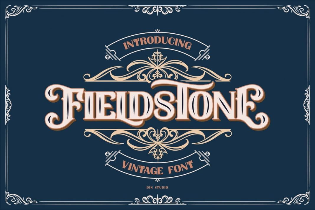 FIELDSTONE - LAYERED FONTS