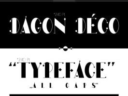 FN Dagon Deco font