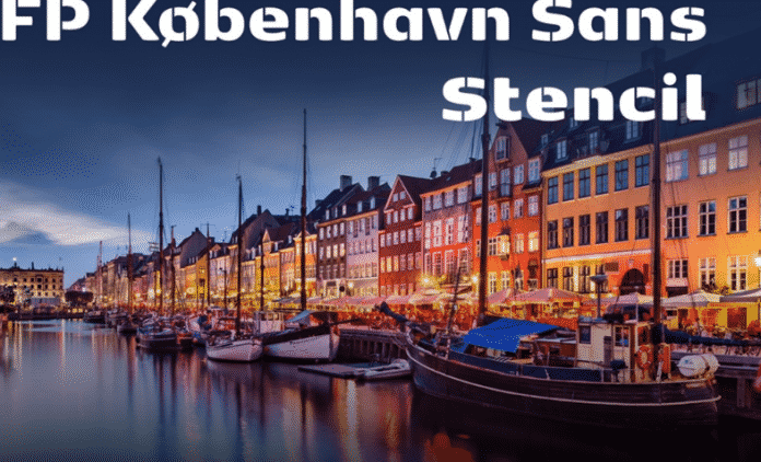 FP Kobenhavn Sans Stencil