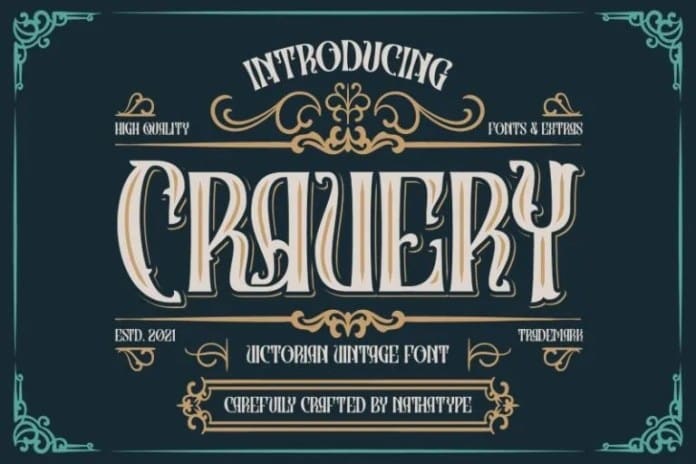 FUENTE: Cravery Font