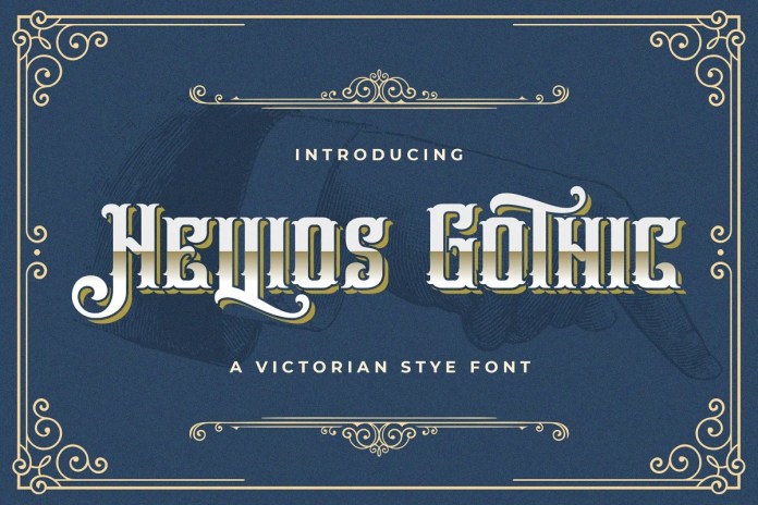 FUENTE: Hellios Gothic Font